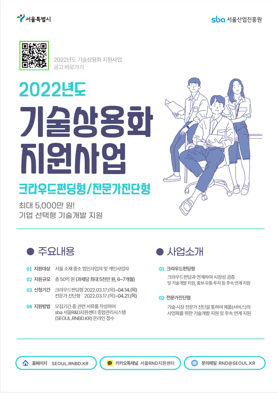 2022년도 기술상용화 지원사업